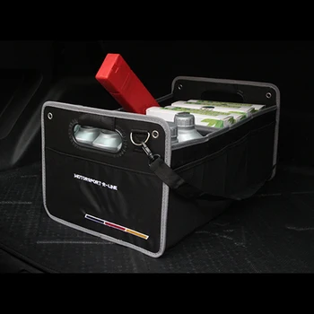 

Car Trunk Organizer Box Storage Stowing Tidying Accessories For VW Polo Passat B6 B7 Tiguan Jetta MK5 MK6 MK7 CC EOS Golf 5 6 7