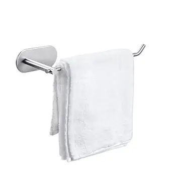 

1pcs Roll Paper Self Adhesive Wall Mount Toilet Paper Holder Stainless Steel Bathroom Tissue Towel Accessories Rack Holders