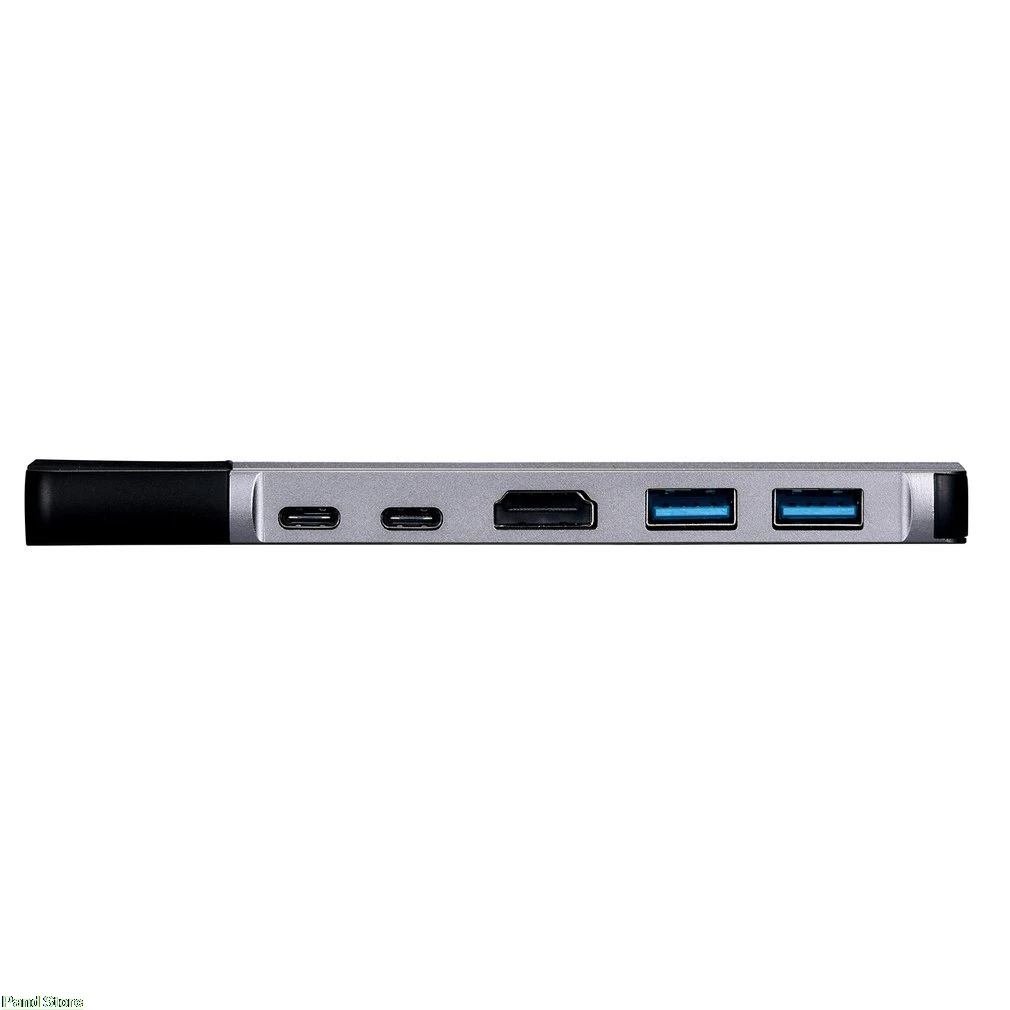 USB C концентратор 6-в-1 Тип usb C Hub адаптер ключ совместим для MacBook Pro 1" 15" Thunderbolt 3, USB-C данных