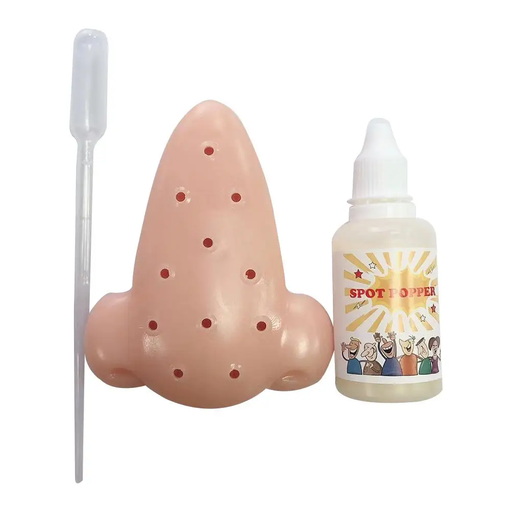 

Squeeze Acne Toy Pimple Popping Popper Novelty Gags Peach Stress Reliever Popper Remover Fun Birthday Squeeze Toys Acne Squishy