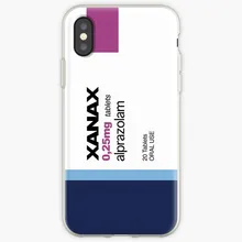 Прозрачный чехол XANAX для Apple IPhone X XS MAX XR SEcover Case для iPhone 7 8 Plus 6 6s 5 5S 7Plus 8 Plus Coque