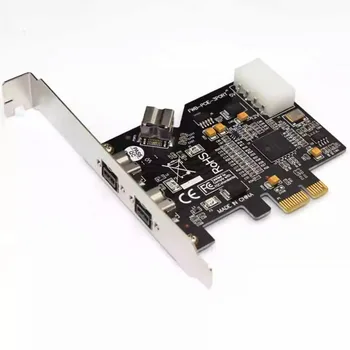

PCIE1394B video capture card pci-e to ieee adapter 800Mb storage