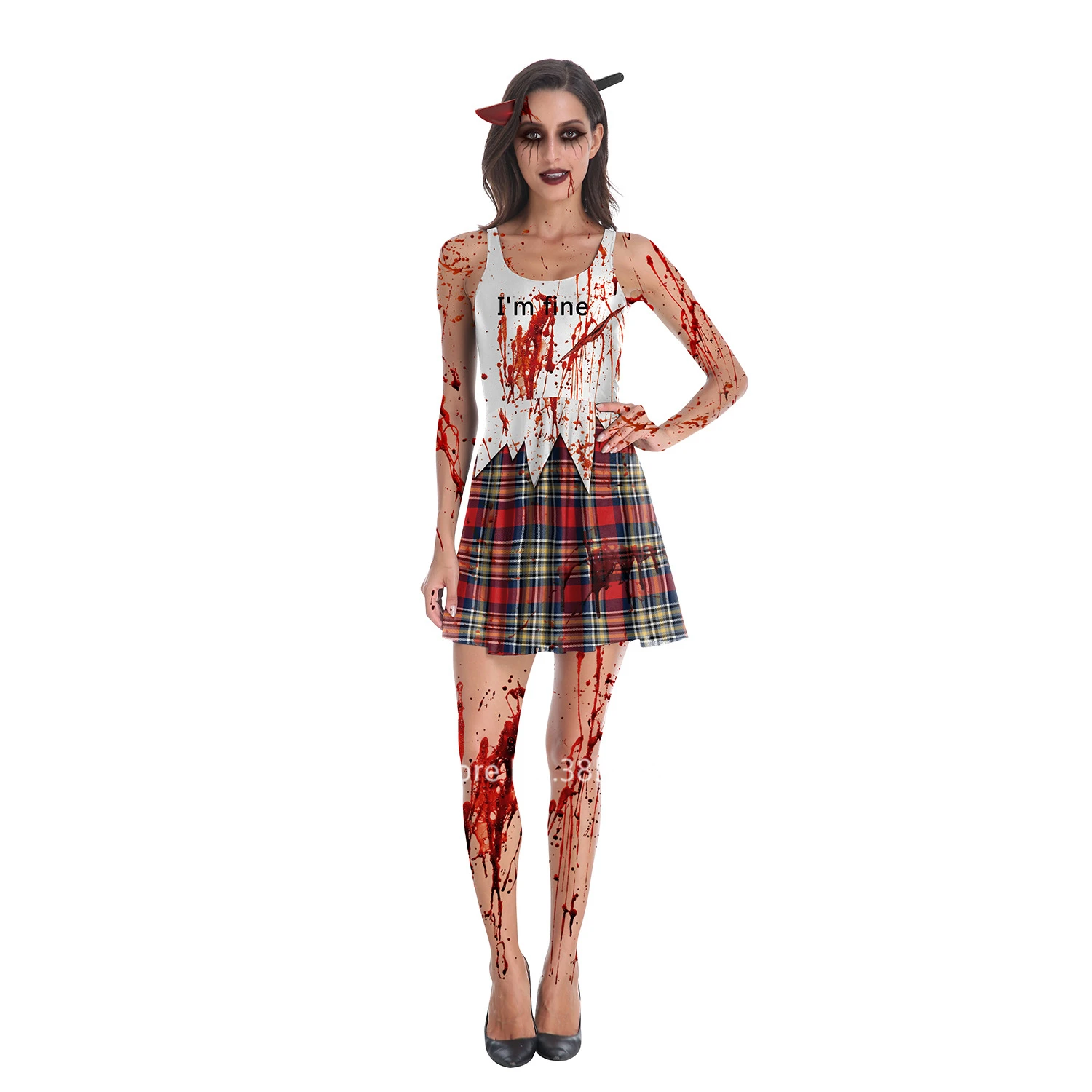 Хеллоуин карнавал страшные костюмы женщин Череп платье доктора Косплей викторианская дьявольская ведьма представление взрослых Disfraz одежда - Цвет: Style2