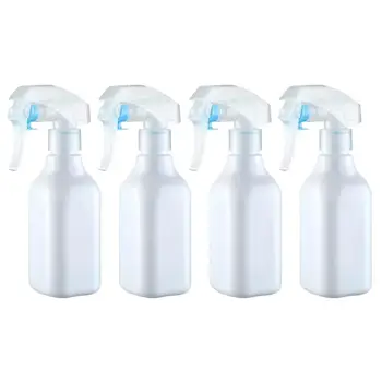 

4pcs Empty Spray Bottle Salon Empty Water Sprayer Refillable Mist Atomizer Multifunctional Dispenser For Salon Garden 200ML