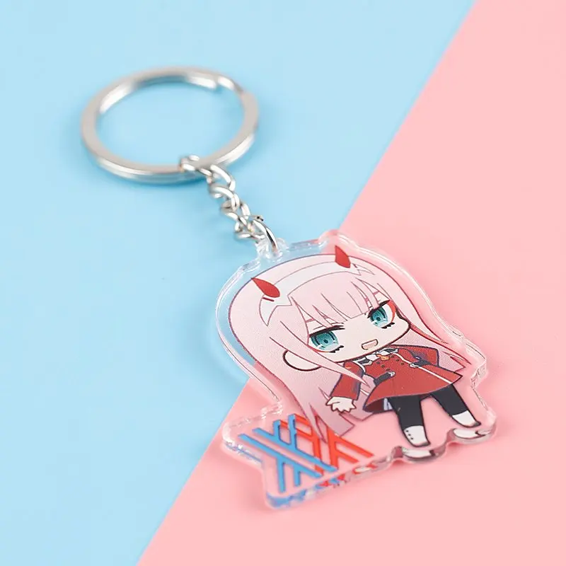 Аниме DARLING в FRANXX акриловый брелок мультфильм милый отаку подарок|Брелоки| |