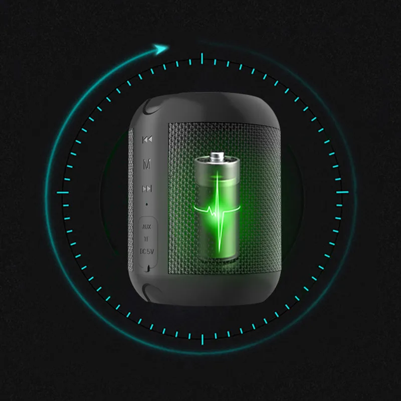 

Loud SOS function 5 hours play times Heavy bass 7-300W 5.0 BT IPX5 waterproof portable Bluetooth speaker