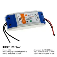 LED Lighting Transformers DC12V 18W 36W 72W 100W LED Driver Power Adapter For LED Strip 12V Power Supply - Image 4
