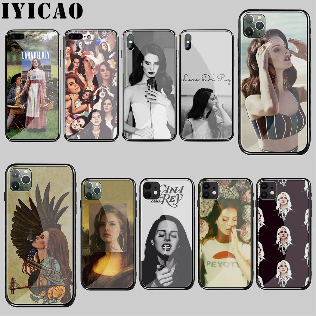 Забавный Модный чехол с закаленным стеклом для iphone 5 5S SE 6 6S 7 8 Plus 11 Pro X XR XS Max