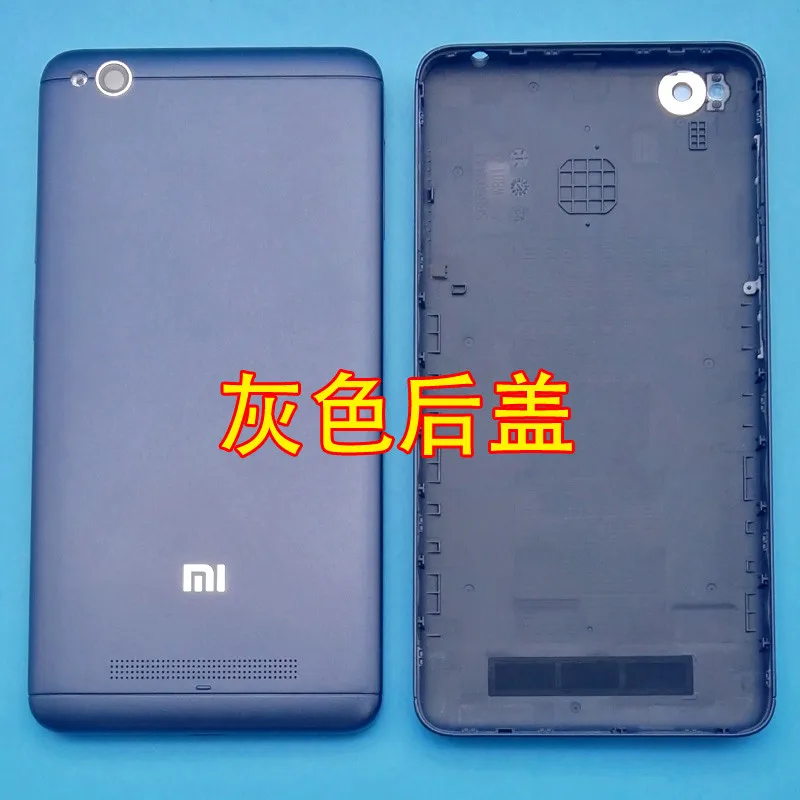 5," экран для XIAOMI Redmi 4A ЖК-дисплей сенсорный экран с рамкой в сборе Замена для XIAOMI Redmi 4A дисплей - Color: Gray Back Cover