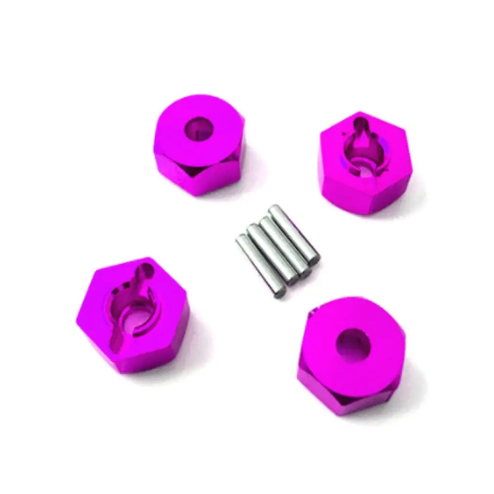 

Metal Wheel Seat Coupler Hexagonal Aluminum Alloy DIY Combiner Metal Conversion Parts For 1:10 RC Car Crawler Traxas TRX-4
