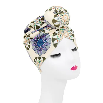 

2020 New Fashion Print Women Muslim turban hijab caps arab wrap Inner Hijabs for ladies islamic head scarf hidjab bonnet