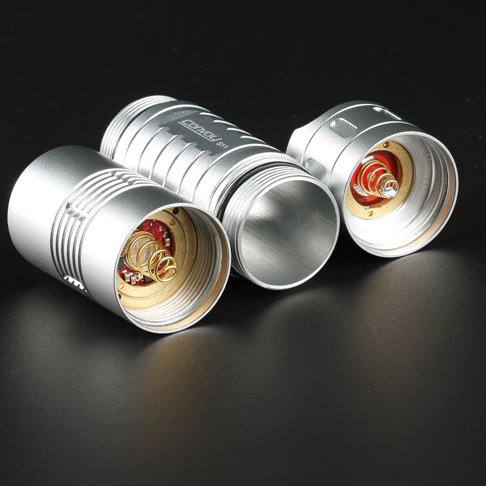 Светодиодный фонарик Convoy S11 CREE XHP50.2 ручной фонарь уличный спортивный для работы