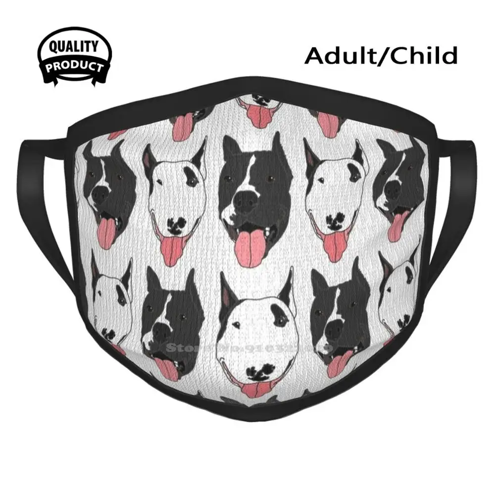 

Aya And Bozo Fashion Men Women Outdoor Sport Mask Mouth Masks Emilydevineart Bull Terrier Bullterrier Amstaff Ebt Dog Dogs