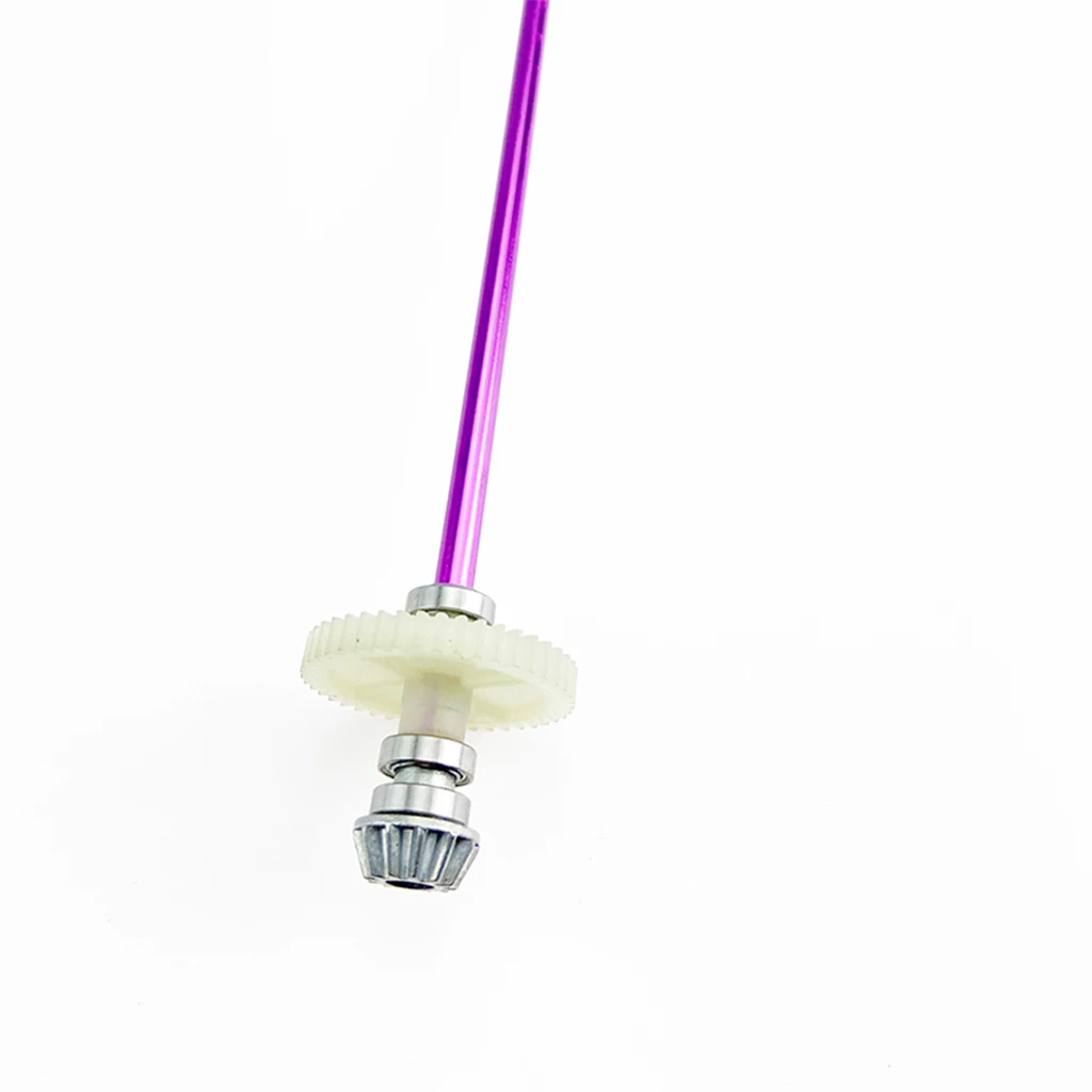 RC Car Metal Upgrade Drive Shaft for WLtoys 124019 RC Buggy Climbing Car Parts Accessory Purple