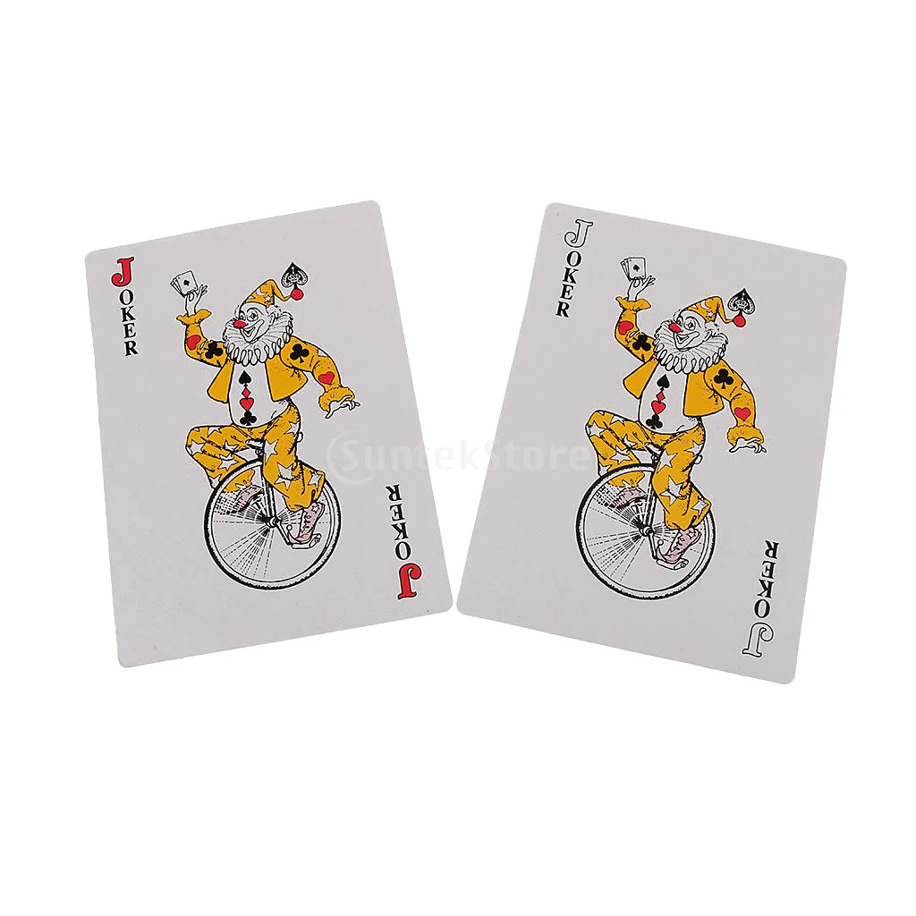 Large Playing Cards Outdoor Game Family Party School Full Deck 52 3.4 x 4.8