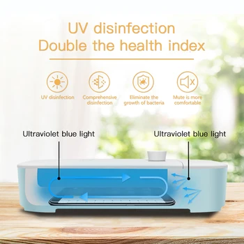 

Wholesale multifunction led Uv Light Sterilizer Machine Equipments wireless charging mobile Phone sterilizer Box