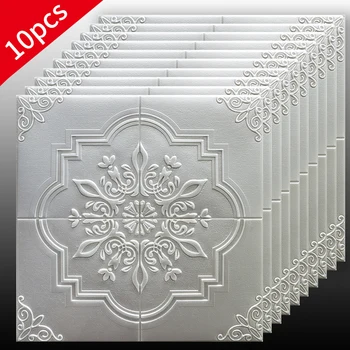 

Luxury Wall Sticker 3D Brick Wall Stickers DIY Self Foam Waterproof Decor Wall Covering Wallpaper For TV Background Kids Living