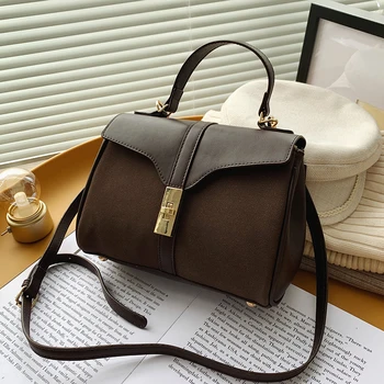 

Elegant Female Large Tote bag 2020 Fashion New Quality Matte PU Leather Women's Designer Handbag Vintage Shoulder Messenger Bag