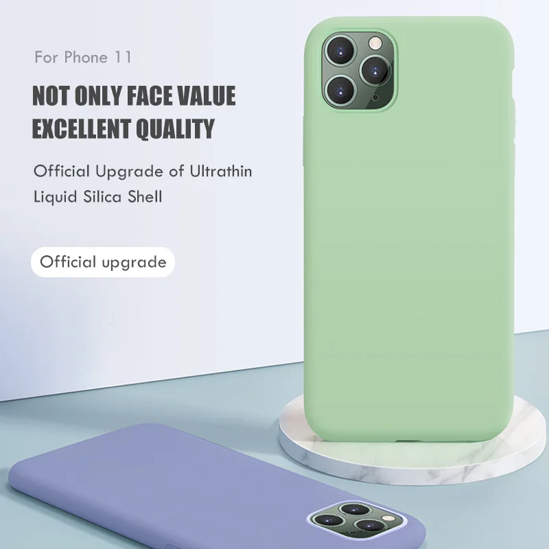 ZNP тонкий жидкий силиконовый чехол для iPhone 11 Pro XS Max X XR карамельный цвет мягкий чехол для iPhone 8 7 6 6s Plus X чехол для телефона Coque