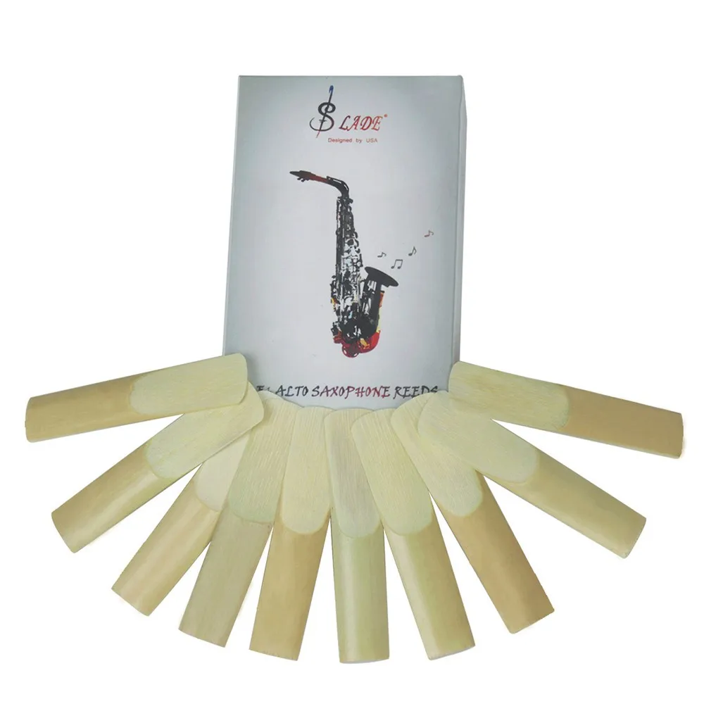 

High Grade Alto Saxophone Reeds Strength 2.5, 10pcs/ Box