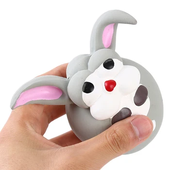 

Pet Dog Vocal Toy Piglet Rabbit Animal Funny Shape Latex Chew Toy Pet Molar Toy