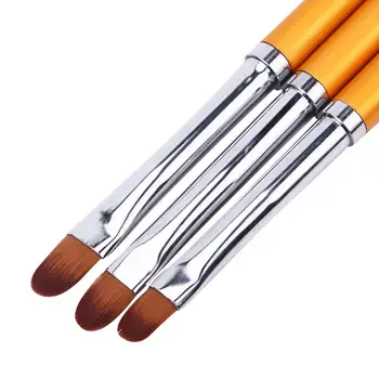 

Soft 3PCS/Set Nail Art Dotting Tools Pen Brush UV Gel Polish Brushes Drawing Painting Dots Pen Manicure Accessories