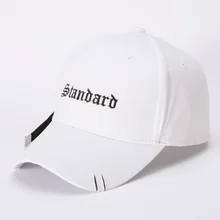 cap male and female version of personality make old embroidered letter curved eaves duck tongue cap spring and summer tide