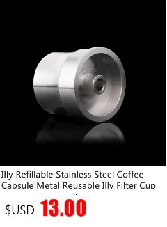 Многоразовые Capsula для combinacapsule многоразового использования, металлические combinacapsule Pod CupStainless Сталь combinacapsule фильтры корзины капсулы капельница