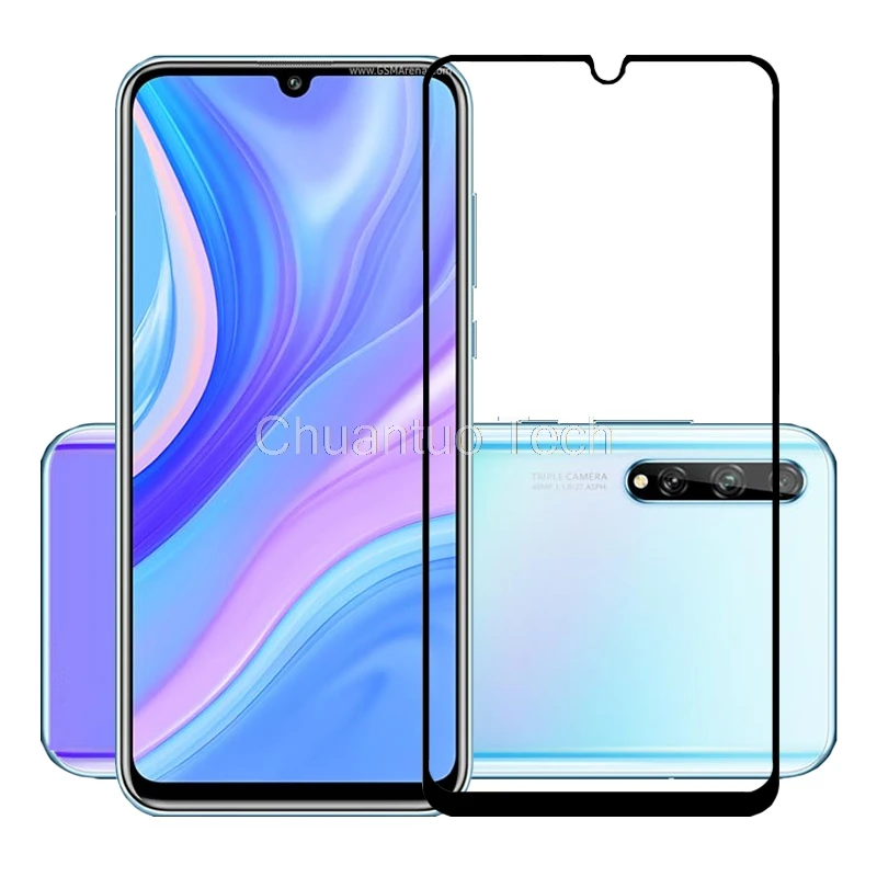 2.5D 9H Премиум Закаленное стекло для Huawei Y9s Y8p Y8s Y7p Y6p Y5p полное покрытие защита