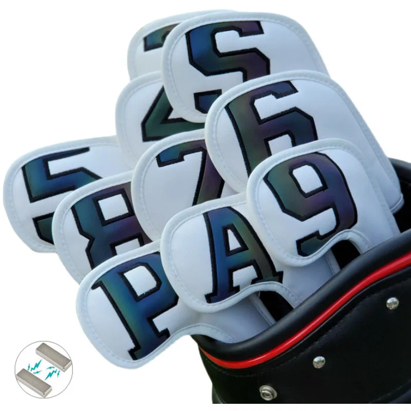Golf Head Covers Golf iron Covers for Club number colorful