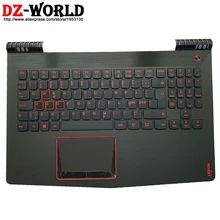 Nordic Keyboard with Shell C Cover Palmrest Upper Case and Touchpad for Lenovo Legion Y520-15IKB Laptop 5CB0N00269