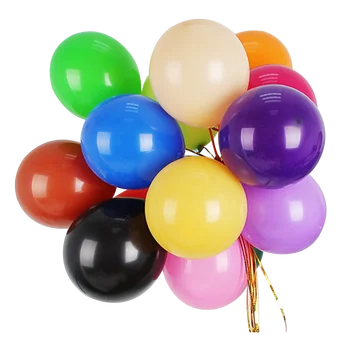 

Children's birthday party knot wedding decoration room scene layout 100 thick balloons