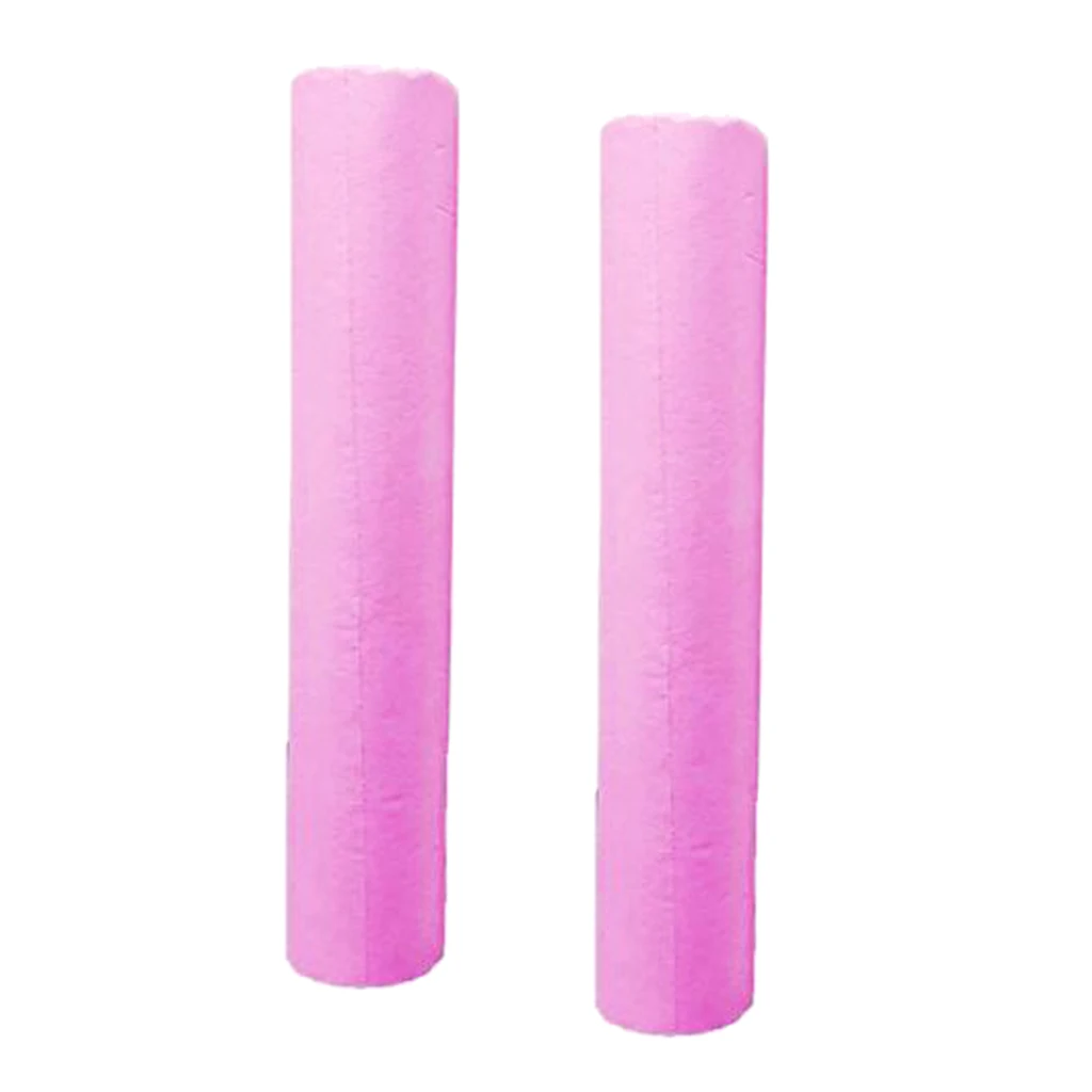100 Pcs Non-Woven Disposable Waxing Bed Roll Sheet Massage Table Covers Pink