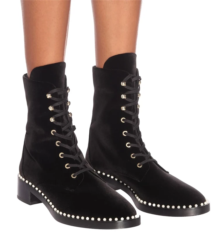 Лидер продаж; ботинки Martens Femme с круглым носком на не сужающемся книзу массивном каблуке; ботильоны для женщин на шнуровке; черные женские ботинки без застежки; ботильоны