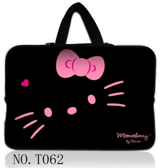 Горячая черная кошка 10 12 13 14 15 17 Портативная сумка для ноутбука чехол для нетбука чехол 15,4 15,6 аксессуары для компьютера