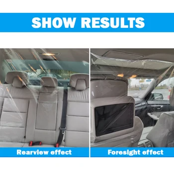 

Car Protective Film Taxi Isolation Film Anti-Droplet Anti-Epidemic Drip Isolation Cover Partition Curtain hot