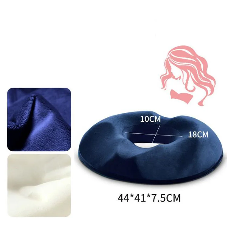 Women blue Подушка из пеноматериала, массажное кресло с защитой от геморроя, подушка для сиденья, Ортопедическая подушка для йоги с эффектом пуш-ап, подушка для автомобильного офисного сиденья, Подушка для стула - Цвет: Women blue