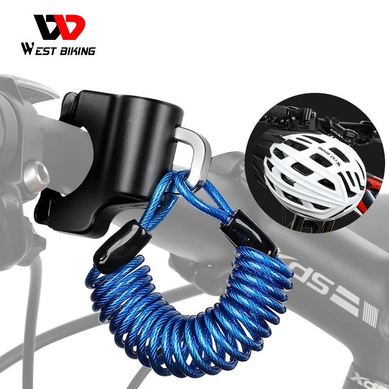 WEST BIKING Mini Bike Helmet Lock Anti 