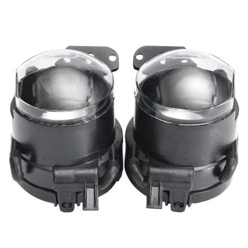

2pcs Car Front Fog Lights Housing Lens Clear No Bulbs Car Light Assembly For BMW E60 E90 E63 E46 323i 325i 525i E60 fog light