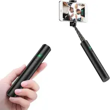 Селфи палка Bluetooth мини беспроводная Выдвижная алюминиевая ручная селфи палка для iphone 8 Plus XR Xs Max Galaxy S10 S9 Note 9