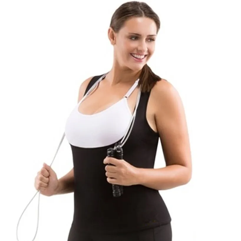 

New Body Shaper Sleeveless Women Slimming Shirt Waist Tranier Corset Neoprene Fitness Shapers T-Shirt Slim Sweat Sauna Shapewear