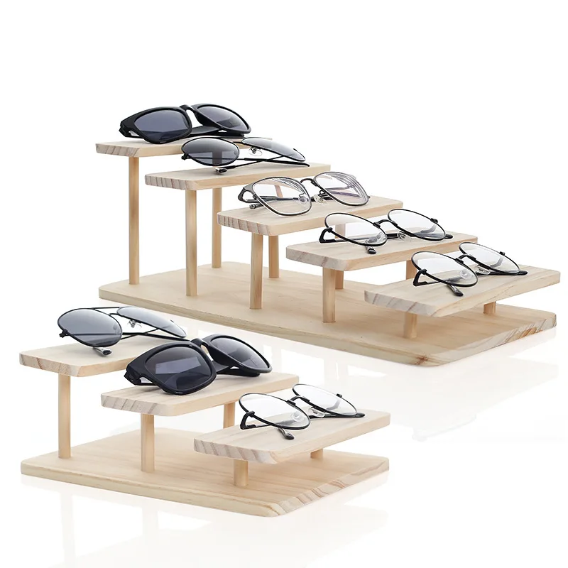 

General Wood Sunglass Glass Rack Frame Glasses Display Stand Holder Organizer
