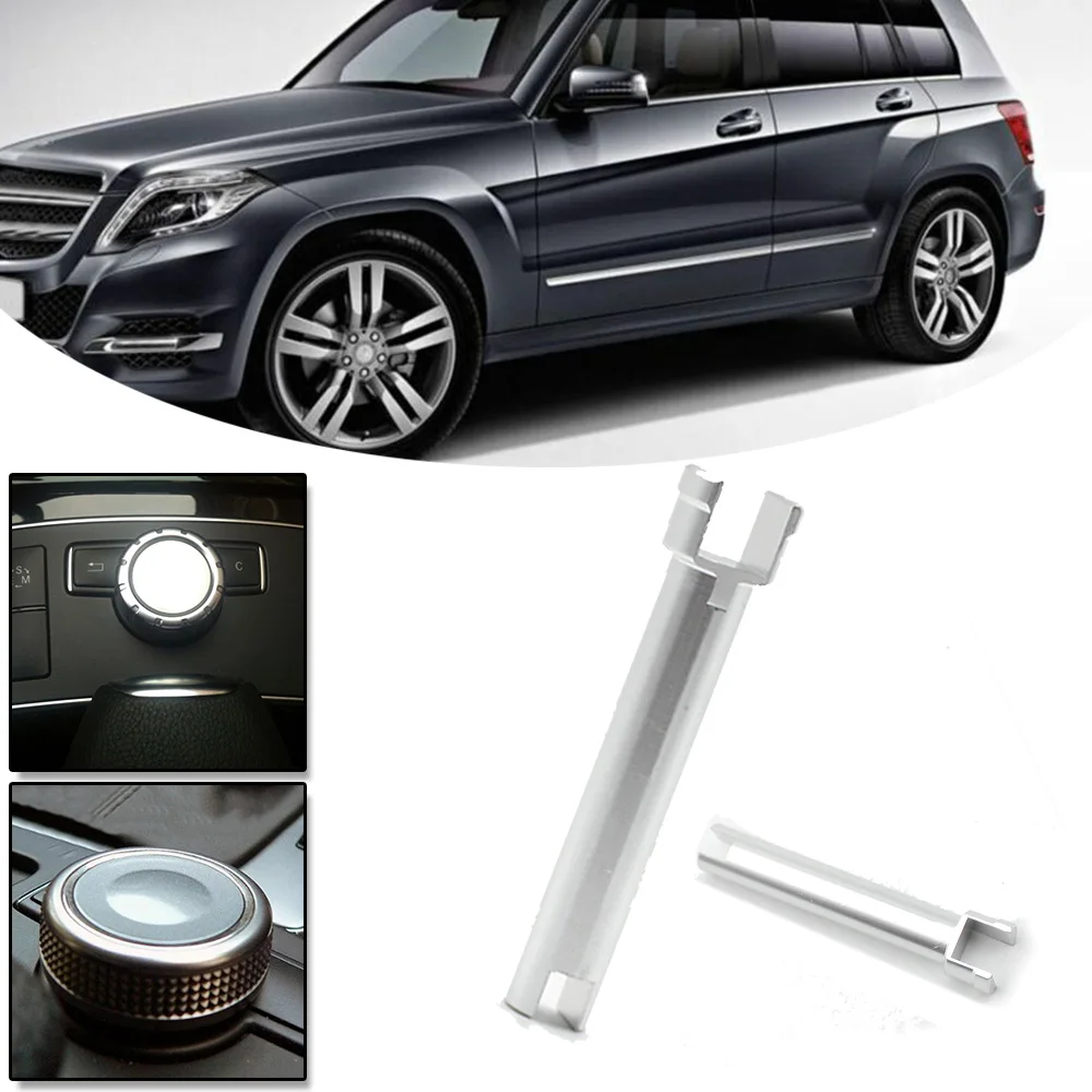 Авто ручка Comand вал контроллер осевой контакт для Mercedes W204 c-класса W212 GLK Серебряный