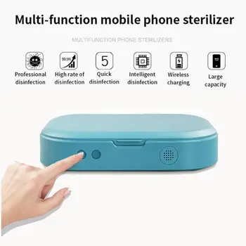 

Multifunctional Sterilizing Box UV Sterilization Mobile Phone Mask Disinfection Cosmetics and Phone Home Office Cleaning Tool