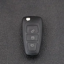 

3 Button Flip Car Key Replacement Remote Fob Cover Case Shell For Ford Focus Transit Custom Connect Fiesta Kuga Mondeo Grand