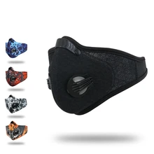 Маска для езды на велосипеде, мужская и женская Пылезащитная шапка с защитой лица от ветра, горного велосипеда, бега, катания на лыжах, анти-защитные маски, покрытие для лица, велосипедная маска