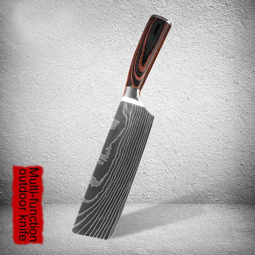 Кухонный нож профессиональный шеф повар из высокоуглеродистой нержавеющей