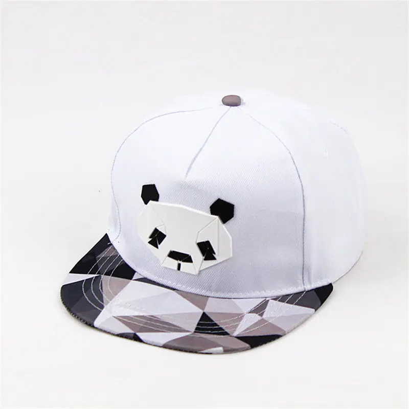 2020 Cotton Panda Animal Rubber Baseball Cap Hip-hop Cap Adjustable Snapback Hats for Men and Women 330