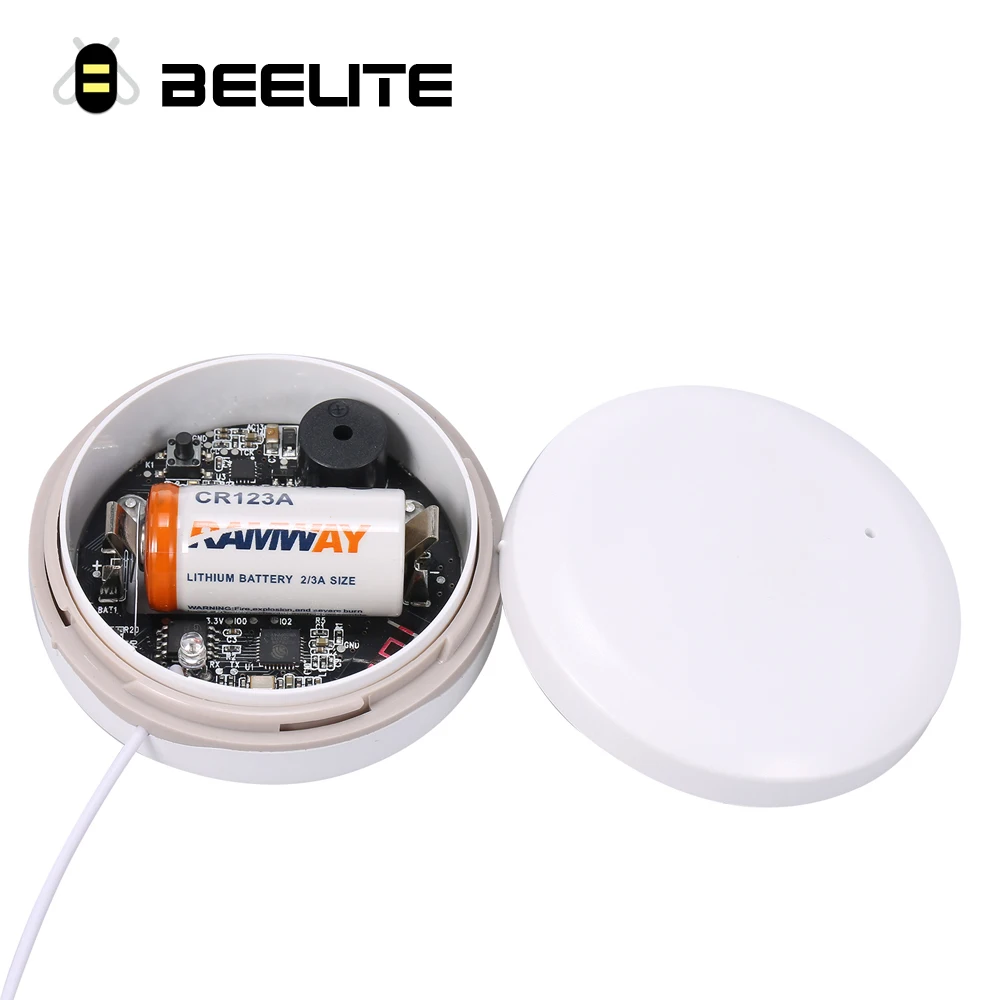 Beelite WiFi Water Leakage Sensor Smart Water Sensor Home Security Flooding Sensor Water Leak Detector Tuya Smart Home Alarm emergency lights car