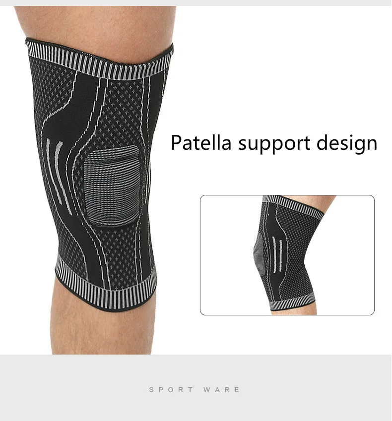 Knee Pads, Knee Protector, Knee Brace for Arthritis, Meniscus Tear, Basketball, Volleyball, Running, Joint Pain Relief Support